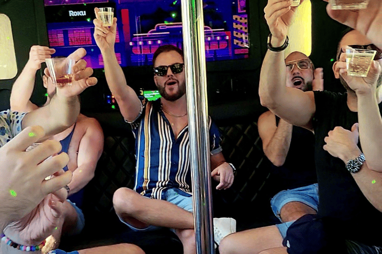 Los Angeles - Excursão turística gay em ônibus com bebidas alcoólicasLos Angeles - Excursão Turística Gay de Autocarro