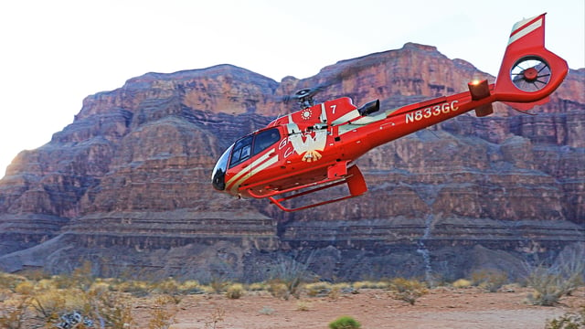 Las Vegas : Tour en bateau, tour en hélicoptère et Skywalk au Grand Canyon