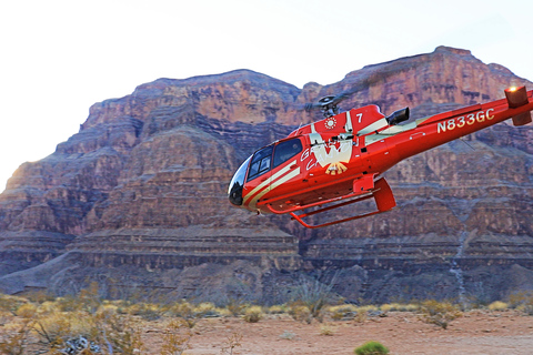 Las Vegas: Paseo en helicóptero por el Gran Cañón, tour en barco y Skywalk