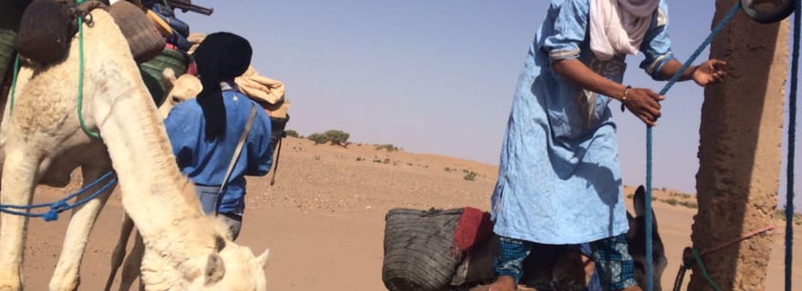Mhamid : Découvrez la route des anciennes caravanes dans le Sahara