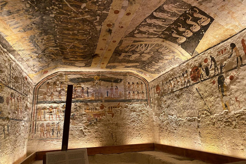 Hurghada: Luxor Valley of the Kings & Tutankhamun Tomb Trip Small Group Luxor Shared Tour without Tutankhamun Tomb