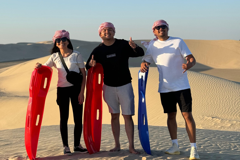 Doha: Familjesafari i öknen med kamelridning och sanddyner