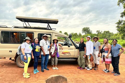 من أكرا جولة الهروب الشمالية لمدة 3 أيام بما في ذلك رحلات السفاري