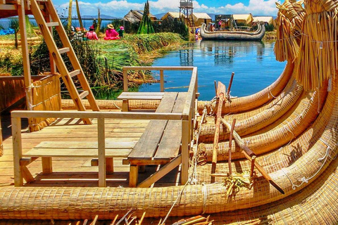 Uros, Taquile 1 dia a partir de Cusco com entrega em Cusco