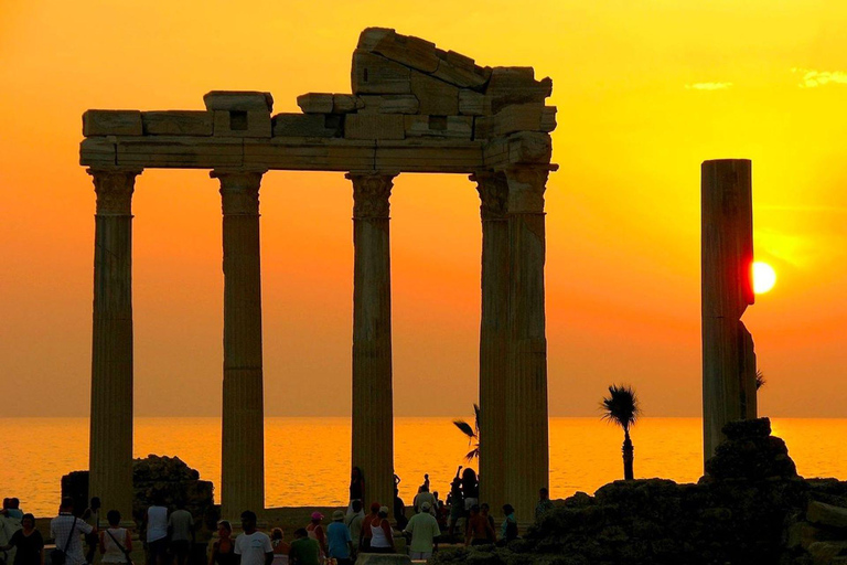 Side Sunset & Novamall Shopping Tour from Alanya & Side Alanya to Side Night & Sunset Tour: Explore Ancient City