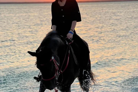 Experience Ocean & Village Horse Riding on Zanzibar Beach FOR GUESTS STAYING IN NORTH & EAST COAST AREAS. 30 MINUTES