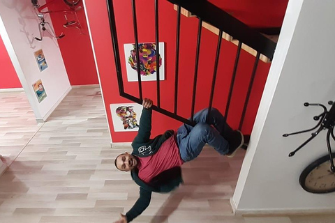 From Bogota: Guatavita Lagoon and Crazy House Museum Tour