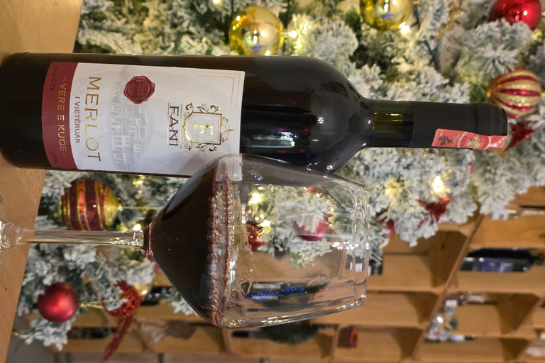 Berat: Wine Tasting with Snacks at a Youth-Run Bar