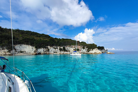 Paxos: Private Boat Cruise to Antipaxos & Blue Caves Morning half day Cruise to Blue caves and Antipaxos