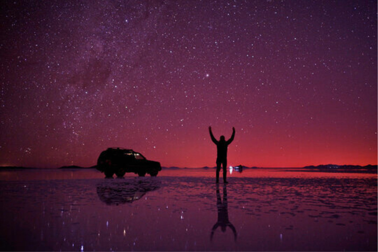 Uyuni: Salt Flats Sunset and Stargazing Tour