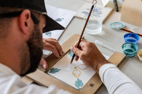 Lisbon Tile Painting Workshop – Create Your Own Azulejo