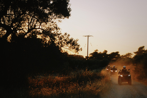 Rhodes: Guided Quad ATV Off-Road Safari Morning tour (3h)