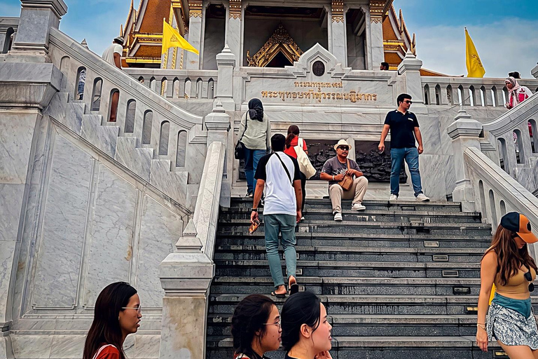 Small Group Bangkok Tour: Street Food, Markets and Temples