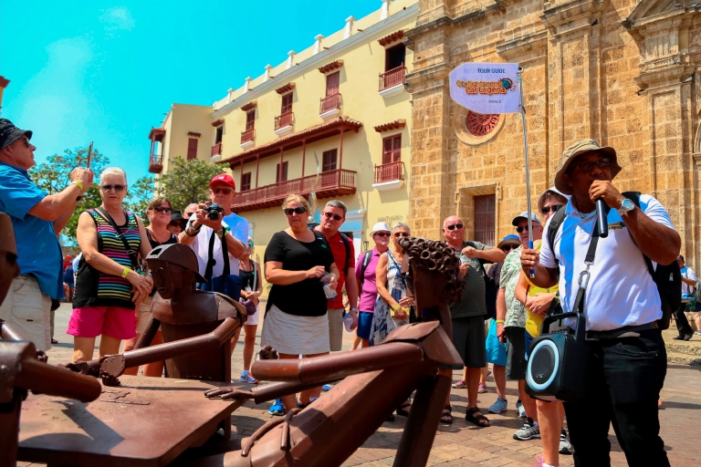 Cartagena: Shared walking tour in the historic center Cartagena: Shared walking tour of the historic center