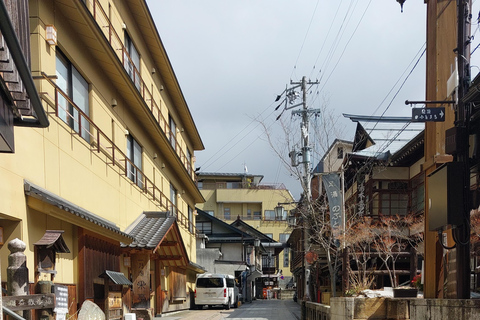 Nagano: Snow Monkey Park, Soba Lunch, and Shibu Onsen Tour Tour + Onsen Stamp Towel