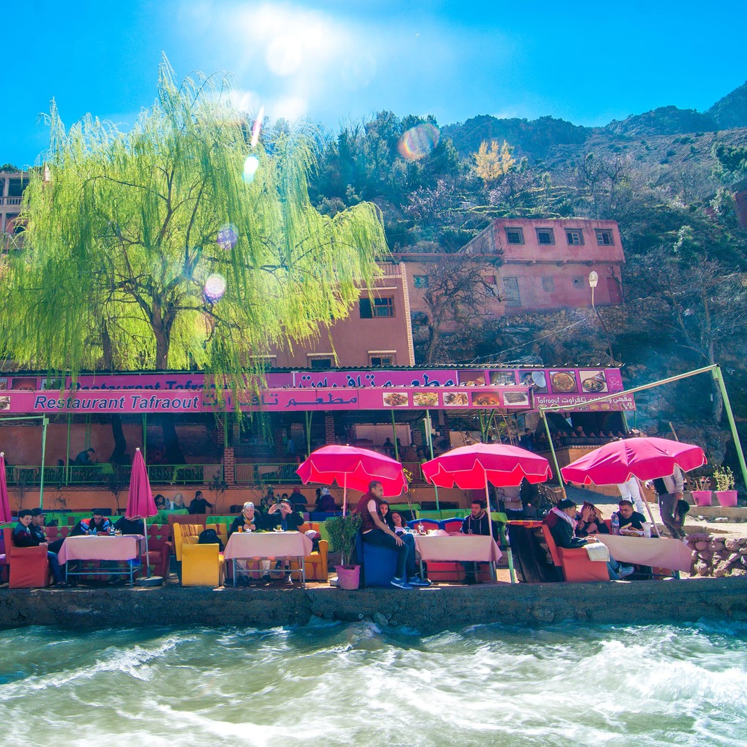 Depuis Marrakech : Excursion d'une journée dans la vallée de l'Ourika et les montagnes de l'Atlas - trekking