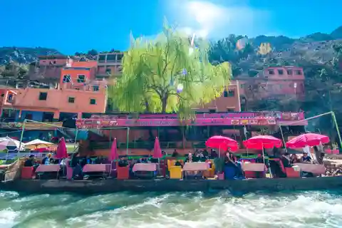 From Marrakech : Valley Ourika Day Trip and Atlas Mountains