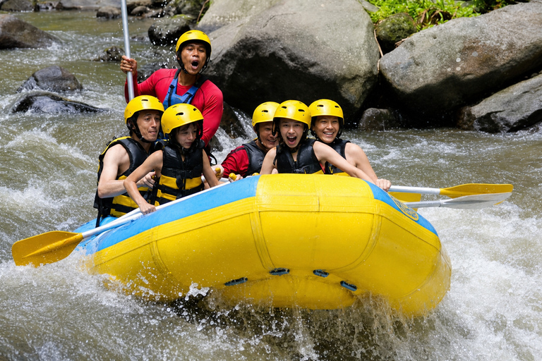 Ubud: Ayung River Rafting & Kuber Quad with Cave & Waterfall Single/Tandem ATV Quad & River Rafting | Transfer Gianyar