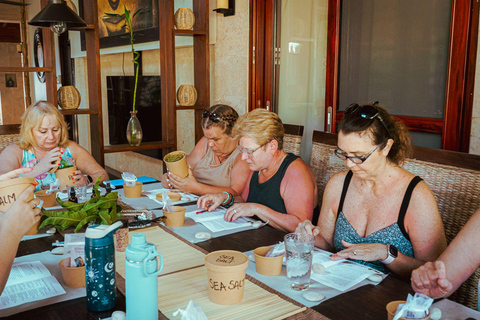 Aruba: Workshop lokale fauna en flora intentie potten maken