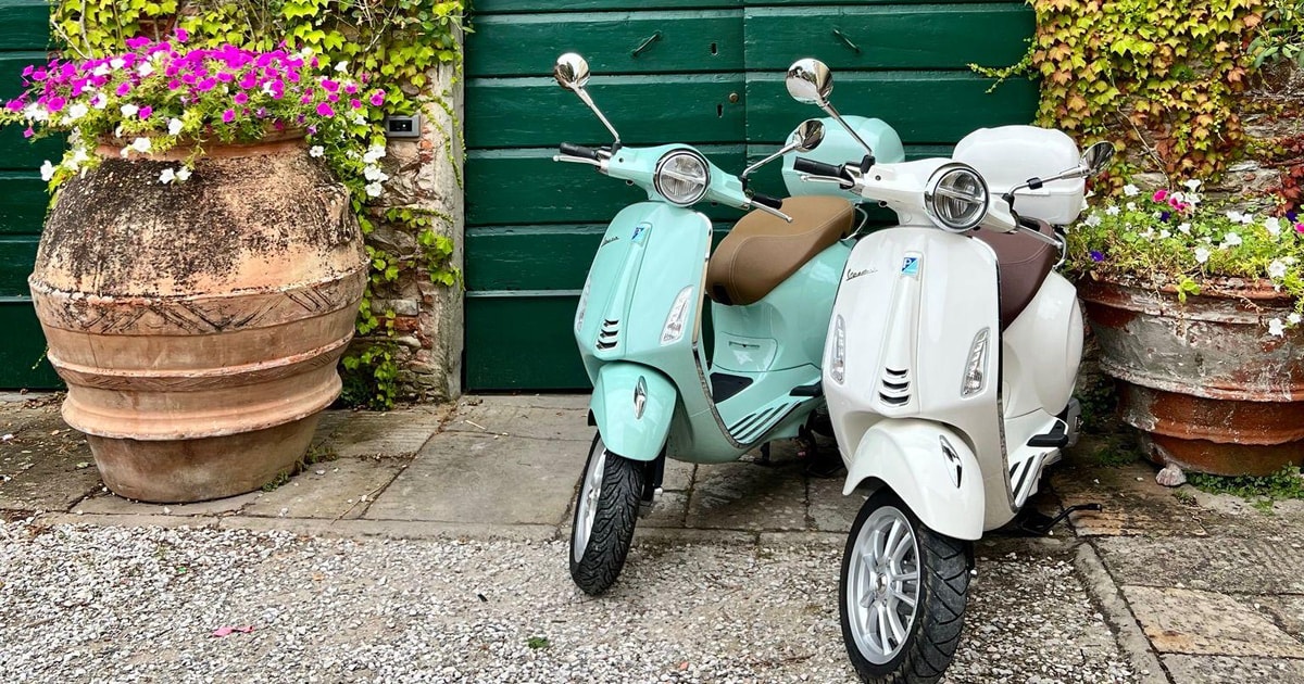 Explore the Rolling Hills of Lucca on a Vespa 125 Primavera GetYourGuide