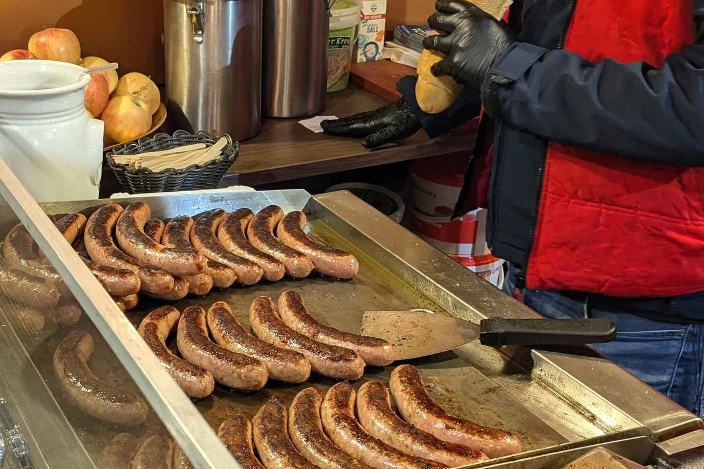 Vín: Mat- og drykkjarferð á jólamarkaði