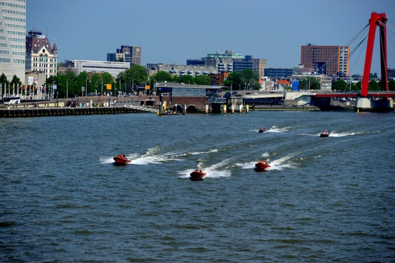 Rotterdam: Sightseeingcruise per RIB-speedboot60 minuten durende tocht