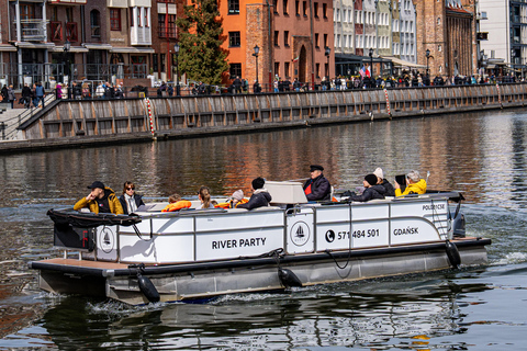 Gdańsk: Comfortable Catamaran Cruise on the Motława River