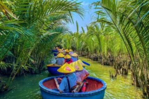 Da Nang/Hoi An:Erlebe eine Korbbootfahrt im Kokosnusswald