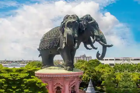 Billet d'entrée au musée Erawan (non thaï)