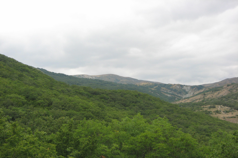 Bakou : Montagne des bonbons, lac rose, Altiagaj, mosquée Bibiheybet