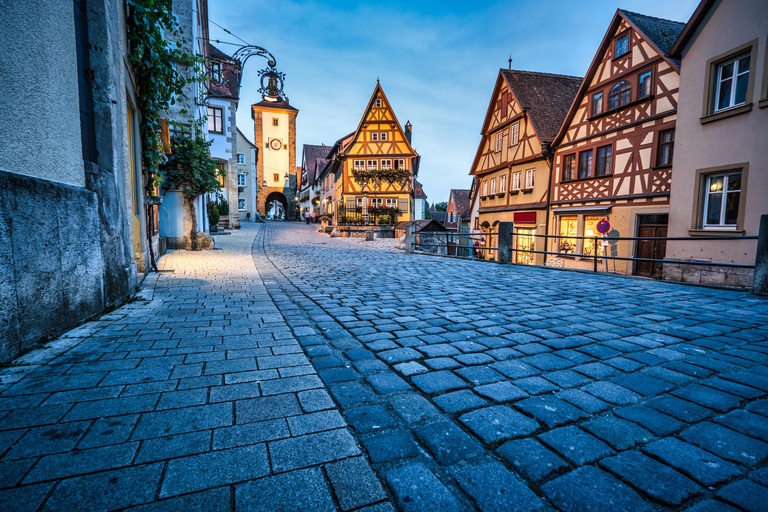 Conductor privado de Múnich a Rothenburg &amp; Harburg, y vuelta