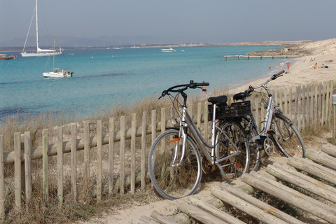 IBIZA: Formentera en Bici desde Ibiza con ferry rápido Pick-Up in Cala Vadella, Club Delfín, Cala Carbo, San Vicent