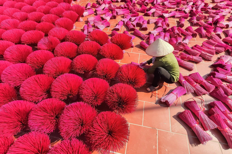 Hanoi: Duong Lam, Carpentry & Silk Village Or Incense & Hat Private: Incense Village & Hat Village & Silk Village