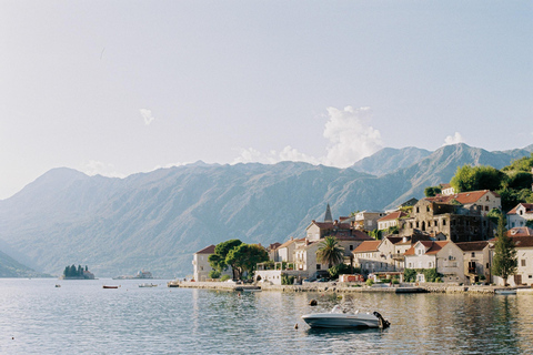 Kotor : Tour en bateau en groupe - Grotte bleue - Notre-Dame-des-Roches