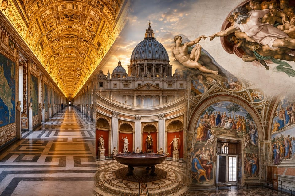 Premium-Eintritt in die Vatikanischen Museen & Sixtinische Kapelle + Guide-Option Premium-Eintritt in ...