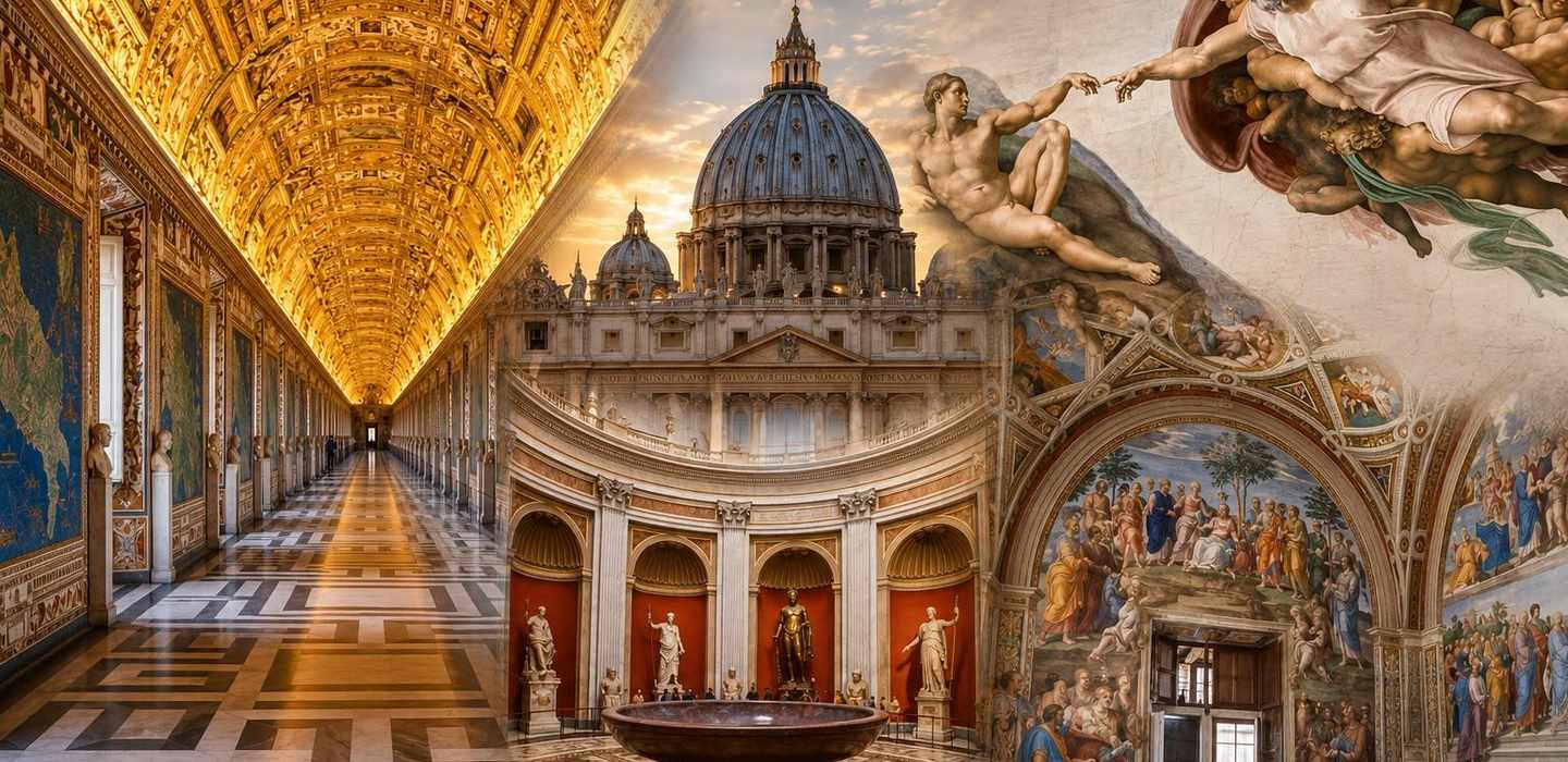 Premium-Eintritt in die Vatikanischen Museen & Sixtinische Kapelle + Guide-Option Premium-Eintritt in die Vatikanischen Museen & Sixtinische Kapelle + Guide-Option