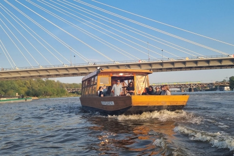 Crucero por el Vístula al atardecer con Prosecco
