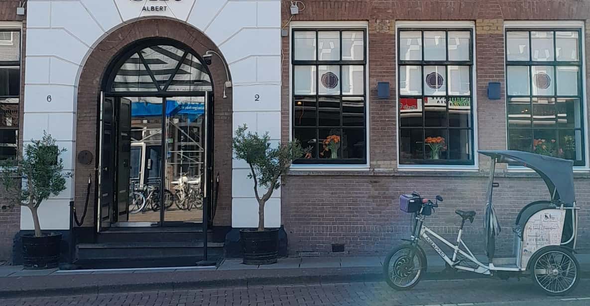 Afbeelding 8 van Amsterdam: Privé stadstour met gids per fietstaxi