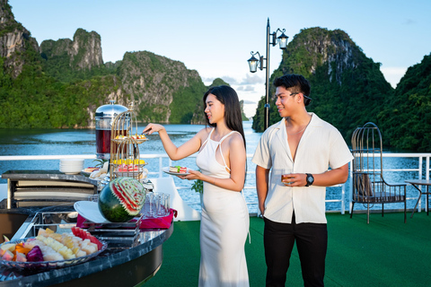 5-Star Ha Long Day Cruise with Jacuzzi, Lunch & Free Drink Day Cruise With Meal