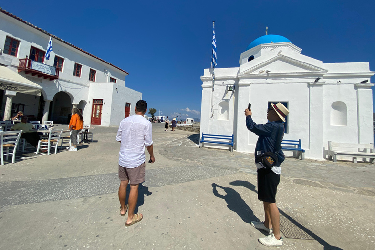 Mykonos: Caccia al tesoro e tour privato della città vecchia con soste gastronomiche