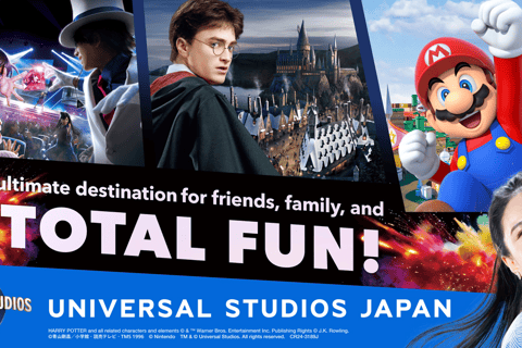 Universal Studios Japan: 1 Day Pass & Nintendo World Entry USJ 1 Day (Category E) + SNW + Kansai Fun Pass [Entry 13:00]