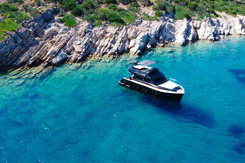 Bodrum: Private Yacht Tour with Lunch for 6 Hours Bodrum Private Yacht Sunset Tour With Dinner For 3 Hour
