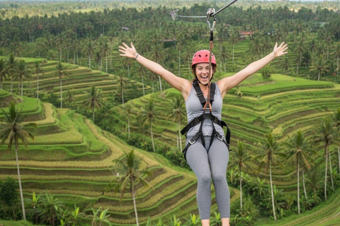 Ubud: Lazy Cave River Tubing and Zipline in Rice Terrace Ubud: Lazy Cave River Tubing - No Zipline, No Transfers