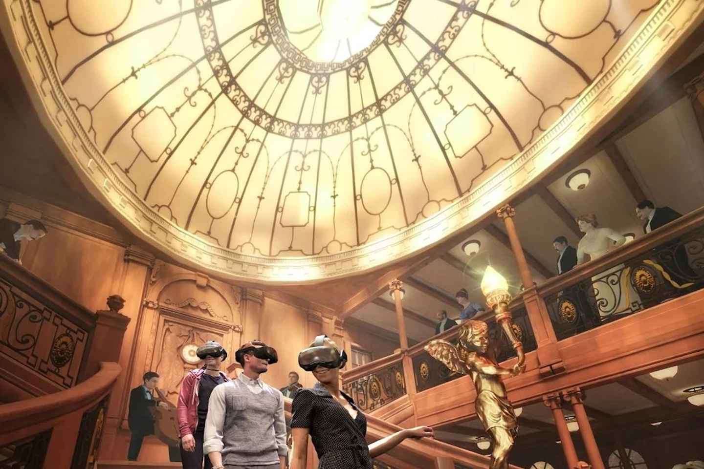 リール：タイタニックVR体験