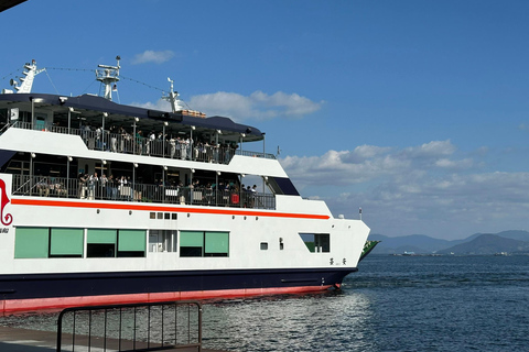 Hiroshima &amp; Miyajima UNESCO 1 dag bustourVanaf JR Hiroshima Station (zonder lunch)