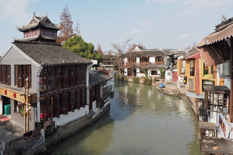 Een dagtour door de Zhujiajiao waterstad vanuit het hotel in Shanghai