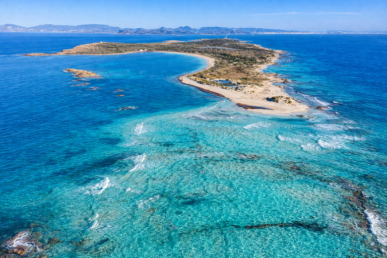 Ibiza: Formentera Boat with Open Bar, 3 meals & Sunset Party ADVANCE: Standard selection of food & open bar option
