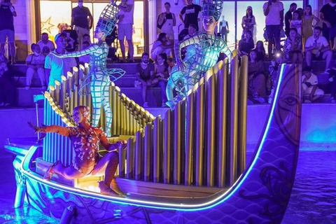 From Antalya/Side/Alanya: Land of Legends Night Visit & Show From Side Hotels