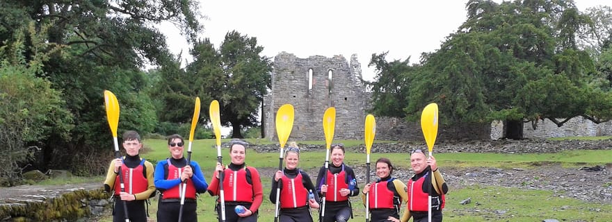 Kayak vers l'île d'Innisfallen. Killarney. Avec guide.