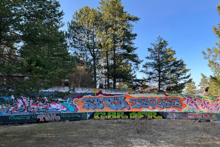 Sarajevo Graffiti Workshop on Trebević Mountain